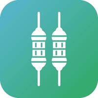 Resistor Vector Icon