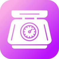 Weight Scale Vector Icon