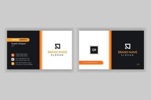 Modern business card. Visiting card for business and personal use.