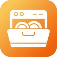 Dishwasher Vector Icon