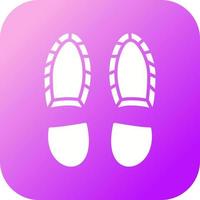 Footprint Vector Icon