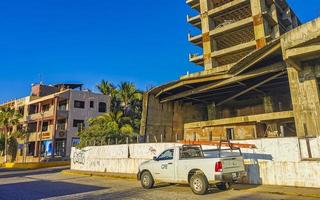 Puerto Escondido Oaxaca Mexico 2022 Huge gigantic construction stop building ruin in Puerto Escondido Mexico. photo