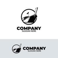 Boat Logo Design Template Vector