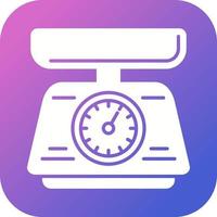 Weight Scale Vector Icon