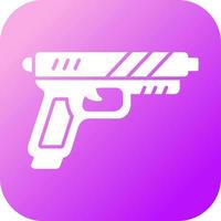 icono de vector de pistola