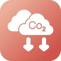 icono de vector de co2