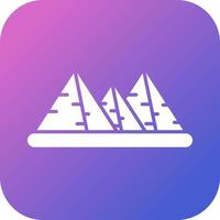 Pyramid Vector Icon