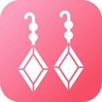 Earrings Vector Icon