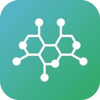 Molecule Structure Vector Icon