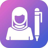 Writer Vector Icon