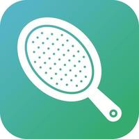 Hair Brush Vector Icon