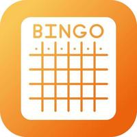 Bingo Vector Icon