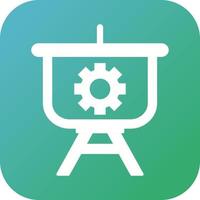 Setting Presentation Vector Icon