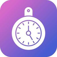 icono de vector de reloj de pared