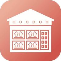 Storage Unit Vector Icon