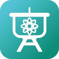Atom Presentation Vector Icon
