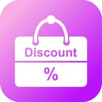 Discount Vector Icon