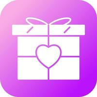 icono de vector de regalo especial