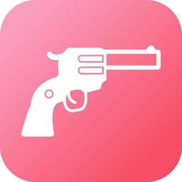 Revolver Vector Icon