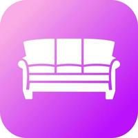 Large Sofa Vector Icon