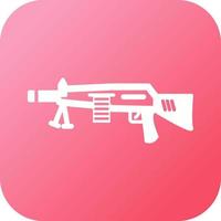 Machine Gun Vector Icon