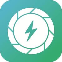 Electric Current Vector Icon