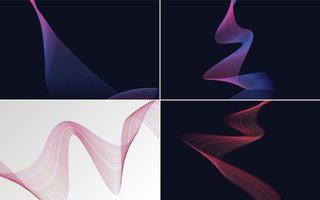 Use this pack of vector backgrounds to add visual interest to your flyer. presentation. or brochure