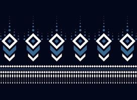 Geometric ethnic oriental pattern background. Pattern design in boho style. Design for texture, wrapping, clothing, batik, fabric, wallpaper and background. Pattern embroidery design. vector