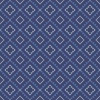 Geometric ethnic pattern with square triangle diagonal abstract ornament design for clothing fabric textile printing, handcraft, embroidery, carpet, curtain, batik, wallpaper wrapping, vector seamless