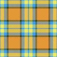 Check plaid textile. Seamless texture fabric. Tartan vector background pattern.