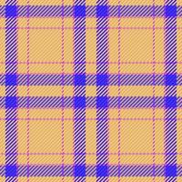 Tartan textile plaid. Fabric pattern background. Check vector seamless texture.