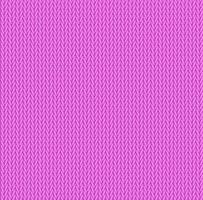 Knit texture bright pink color. Vector seamless pattern fabric. Knitting background flat design.