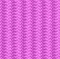 Knit texture bright pink color. Vector seamless pattern fabric. Knitting background flat design.