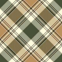 Tartan scotland seamless plaid pattern vector. Retro background fabric. Vintage check color square geometric texture. vector