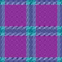 Pattern plaid fabric. Check textile tartan. Texture vector seamless background.