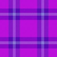 Check plaid seamless. Vector texture fabric. Background pattern textile tartan.