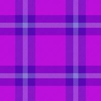 Check plaid seamless. Vector texture fabric. Background pattern textile tartan.