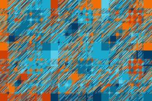 Modern glitch background. Color geometric abstract pattern vector. vector