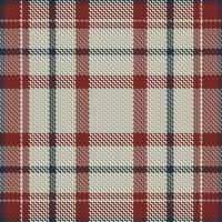 Plaid pattern seamless. Check fabric texture. Stripe square background. Vector textile design.