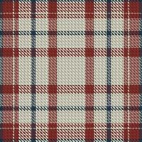 Plaid pattern seamless. Check fabric texture. Stripe square background. Vector textile design.