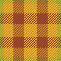Seamless pattern of scottish tartan plaid. Repeatable background with check fabric texture. Vector backdrop striped textile print.