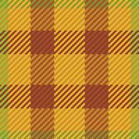 Seamless pattern of scottish tartan plaid. Repeatable background with check fabric texture. Vector backdrop striped textile print.