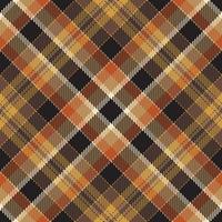 Tartan scotland seamless plaid pattern vector. Retro background fabric. Vintage check color square geometric texture. vector