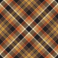 Tartan scotland seamless plaid pattern vector. Retro background fabric. Vintage check color square geometric texture. vector