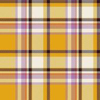 Tartan scotland seamless plaid pattern vector. Retro background fabric. Vintage check color square geometric texture. vector
