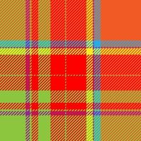 Tartan scotland seamless plaid pattern vector. Retro background fabric. Vintage check color square geometric texture. vector