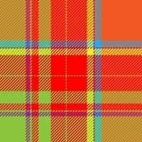 vector de patrón de cuadros sin costuras de tartán escocia. tela de fondo retro. textura geométrica cuadrada de color de verificación vintage.