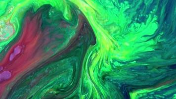 Abstract Classic Marbled Fluid Paint Art Background video