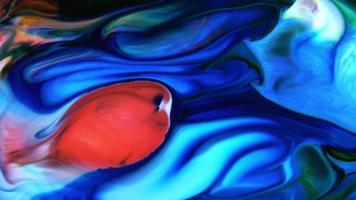 fondo de arte de pintura fluida de mármol clásico abstracto video