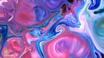 Abstract Classic Marbled Fluid Paint Art Background video